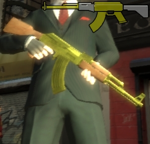 Golden AK-47 