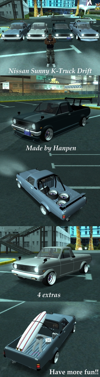 Nissan Sunny K-Truck Drifter