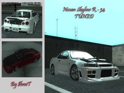 Nissan Skyline R34 TUNED