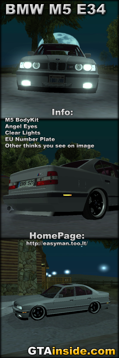 BMW M5 E34 V1