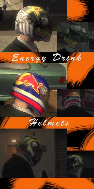 Energy Drink Helmets