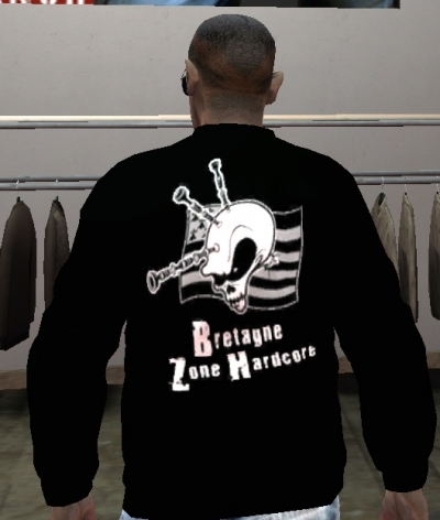 Bretagne zone hadcore shirt