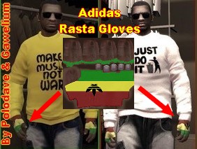 Adidas Rasta Gloves