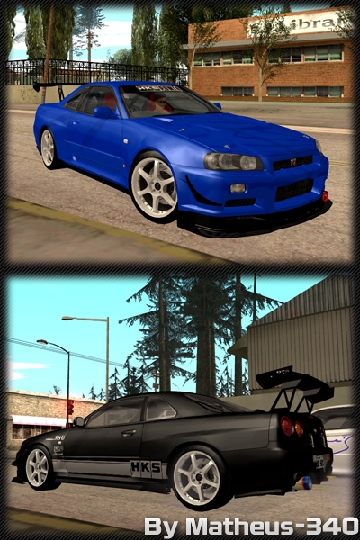 Nissan Skyline GT-R R34 Custom