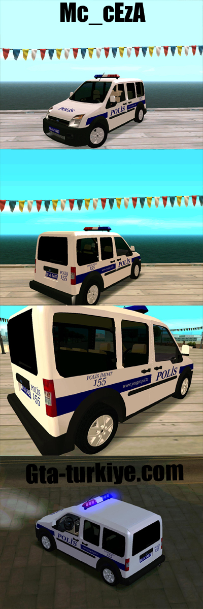 Ford Transit Connect Turkish Police
