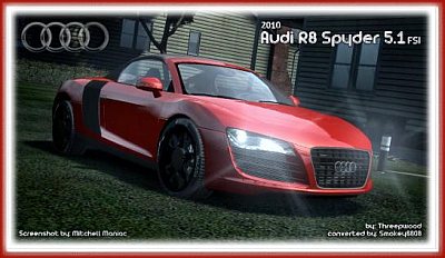 2010 Audi R8 Spyder v2