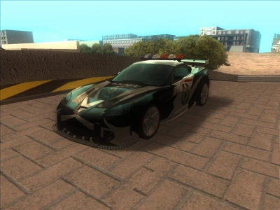 Chevrolet Corvette Sgt. Cross Police