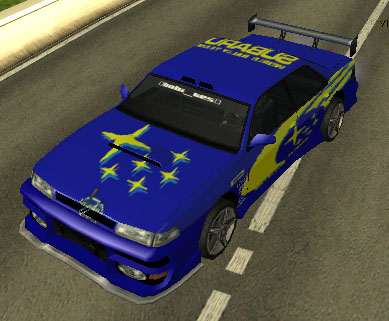 Sultan-Subaru WRX paint job