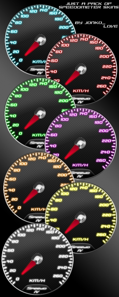 Just a pack of Speedometer skins