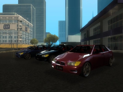 Lexus IS300 NFSMW Traffic car