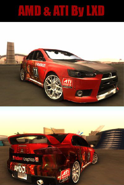 Mitsubishi Lancer Evo X PaintJob