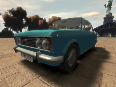 1970 Polski Fiat 125p 