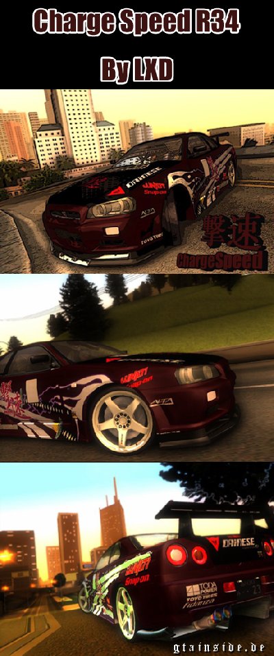 NISSAN Skyline GT-R R34 ChargeSpeed