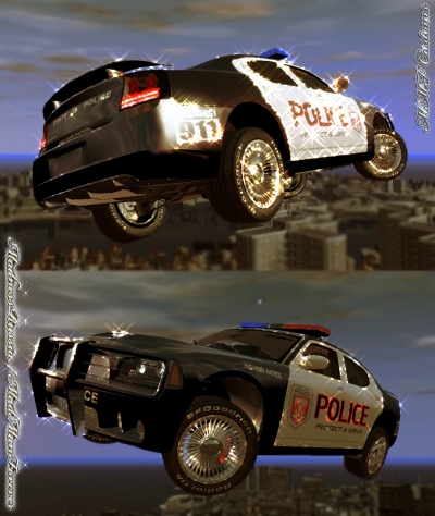 Police Cruiser Dodge Charger SRT8