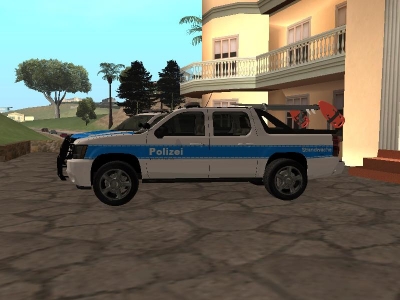 Chevrolet Avalanche Polizei Strandwache