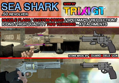 Sea Shark .50 Revolver