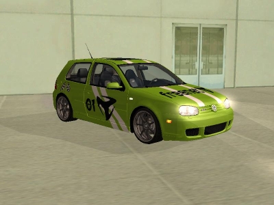 VW Freenet.de Paintjob Set
