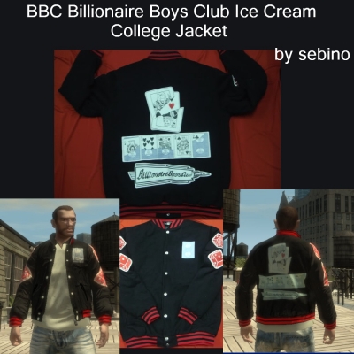 BBC Billionaire Boys Club Ice Cream College Jacket