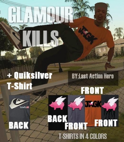 Glamour Kills TShirt Pack 