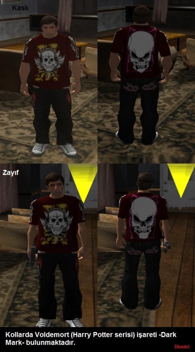 Shirt Skull Embedded
