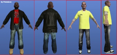 Packie & Dwayne Retextured