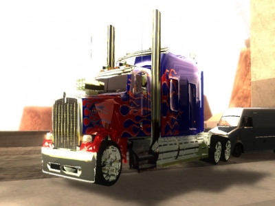 Truck Optimus Prime