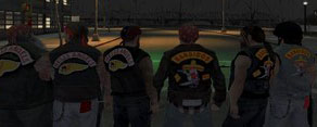 Hells Angels und Bandidos MC jacken 
