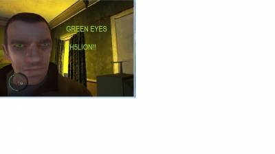 Green eyes for Niko