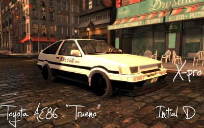 Toyota AE86 "TRUENO" Initial D