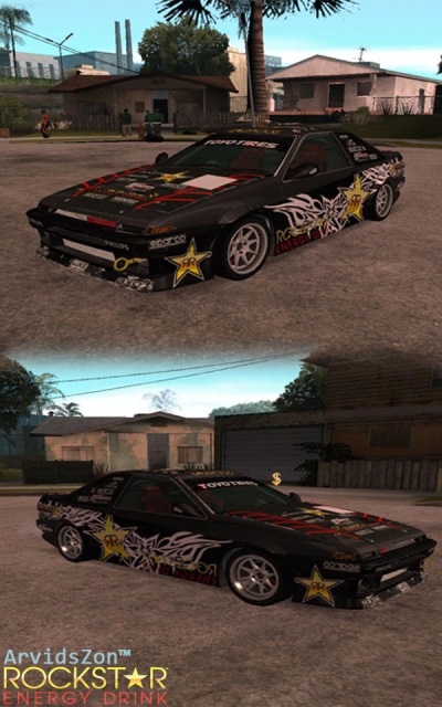 Toyota AE86wrt Rockstar