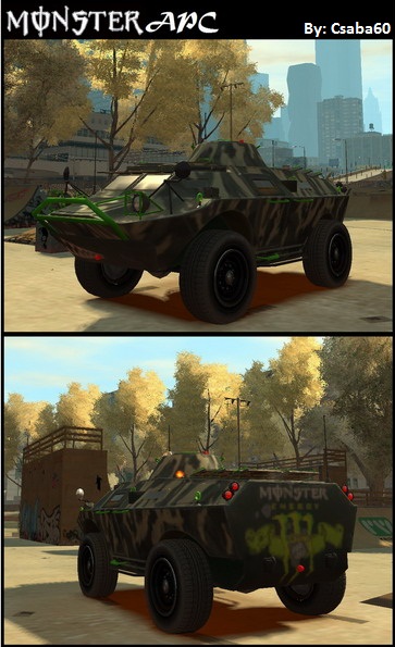 Monster APC Skin
