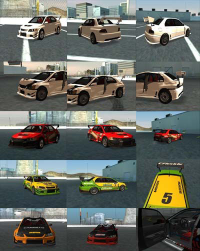 Mitsubishi Evo 9 Wide Body Shift