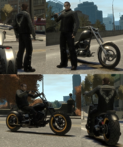 Leather Moto Suit