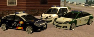 Spanish Police Pack