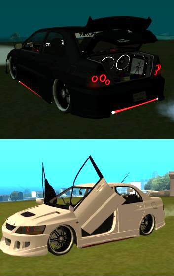 Mitsubishi Lancer Evo 8 Drift