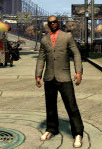 Grey and Pink Suit for Luis