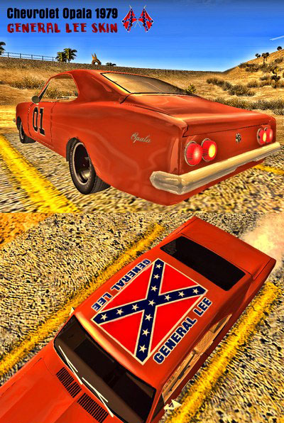 Chevrolet Opala 1979 General Lee Skin