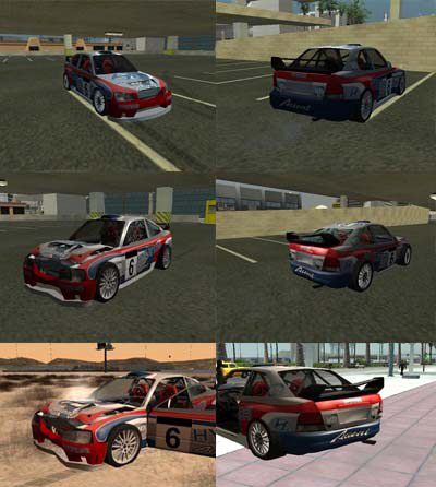 Hyundai Accent Coupe Rally Car