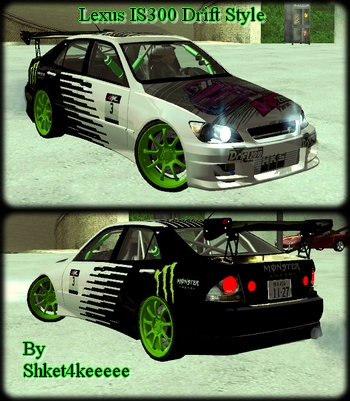 Lexus IS300 Drift Style 