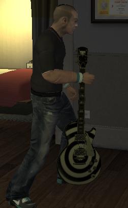 Guitar bat