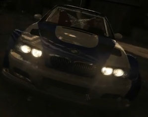 BMW M3 GTR NFS Most Wanted
