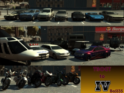 TBOGT Vehicles To IV