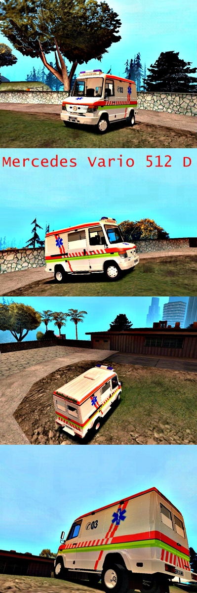 Mercedes Vario 512 D Ambulamce