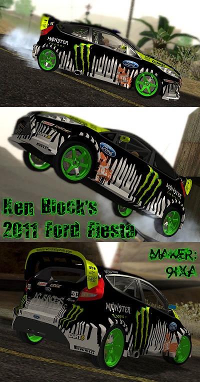 Ken Blocks 2011 Ford Fiesta