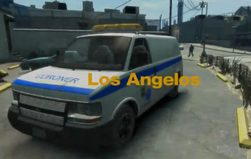 Los Angeles Coroner Van