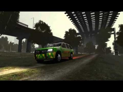 Jurassic Park Safari Car