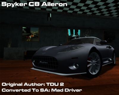 Spyker C8 Aileron