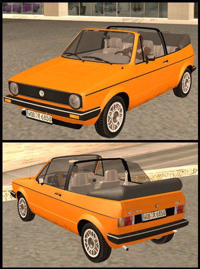 VW Golf Mk1 Cabrio