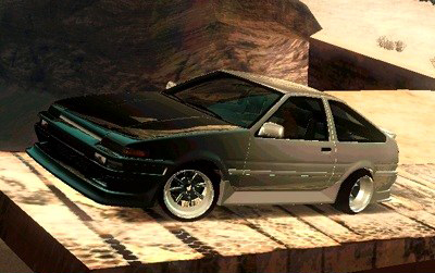 Toyota Corolla AE86 tuned