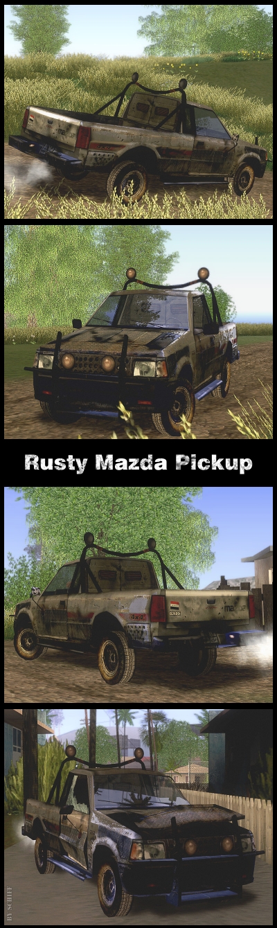Old Mazda pickup